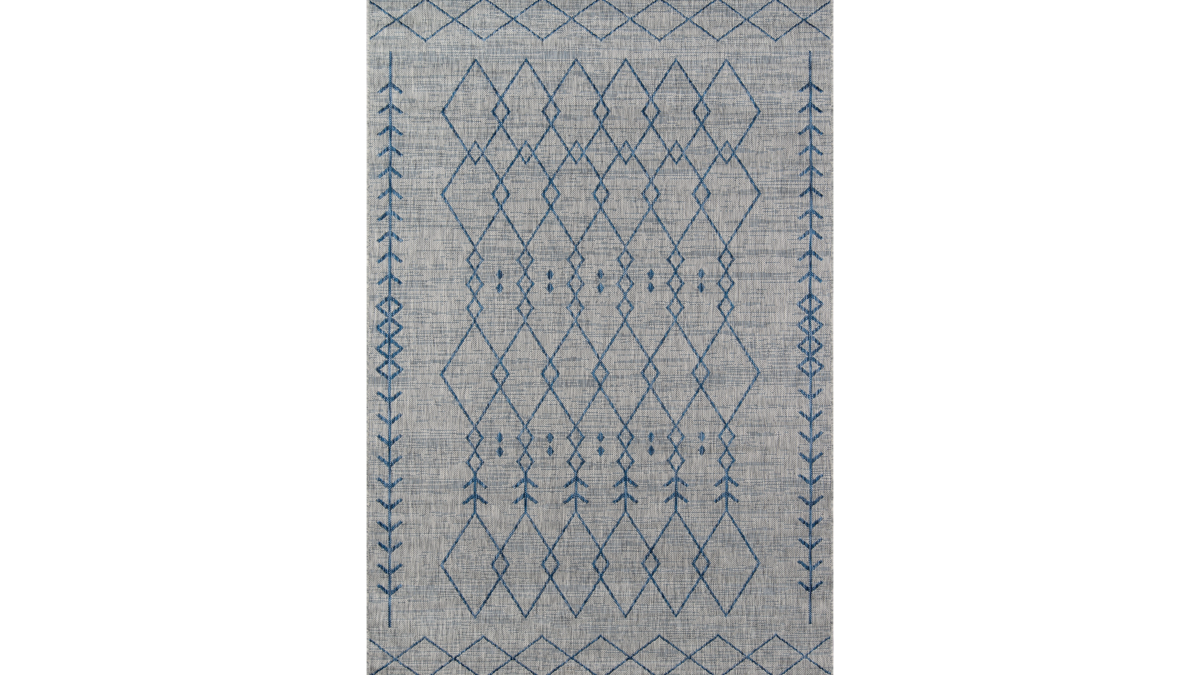 Novogratz Villa Vi-08 Gray 7'10" x 10'10" Outdoor Area Rug