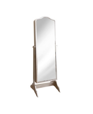 Abbyson Living Adeline Floor-standing Mirror And Jewelry Armoire