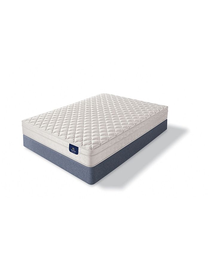 Serta Sleeptrue Lehman 8" Firm Euro Top Mattress Queen Macy's