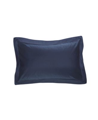 navy blue standard pillow shams