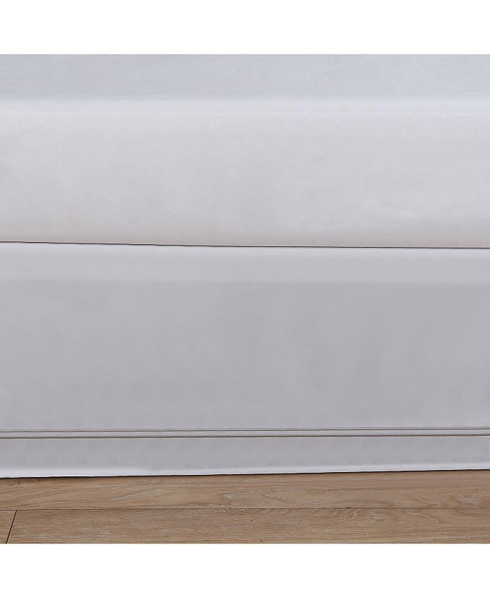Lux Hotel Baratta Embroidered Queen Bed Skirt Macy's
