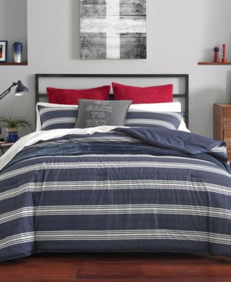 Nautica Craver Reversible 2-Piece Duvet Cover Set, Twin