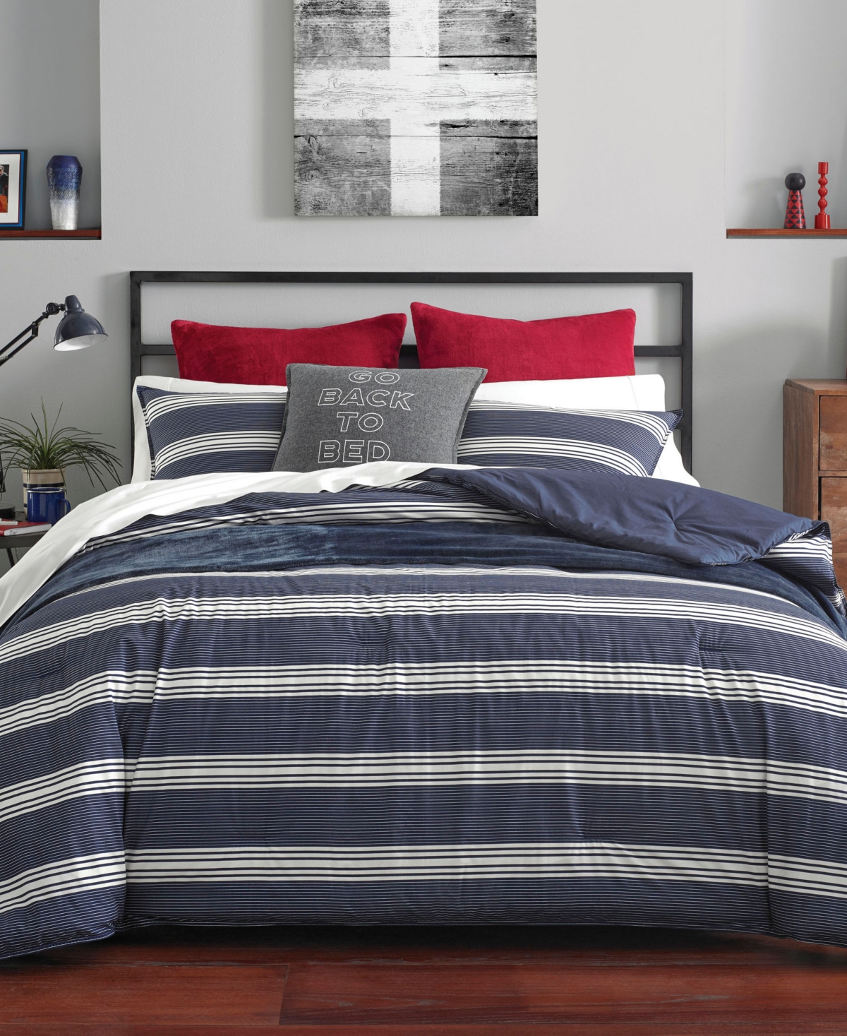 Nautica Craver Reversible 3-Piece Duvet Cover Set