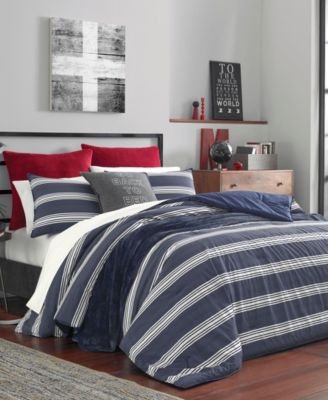 Nautica - Craver Navy King Comforter Sham Set