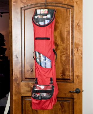 Over The Door Hanging Wrapping Paper Storage Container