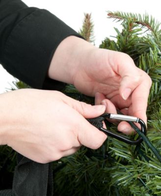 30" Hanging Christmas Wreath Storage Container