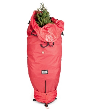 Santa's Bag Upright Tree Storage Bag In Red
