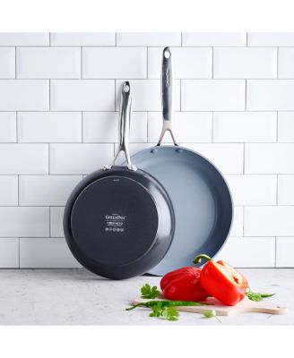 Valencia Pro 10" & 12" Ceramic Non-Stick Open Fry Pan Set