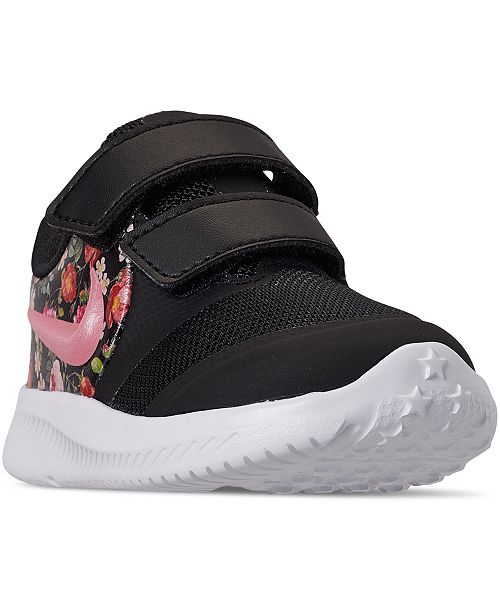 Nike Toddler Girls Star Runner 2 Vintage Floral Casual Athletic