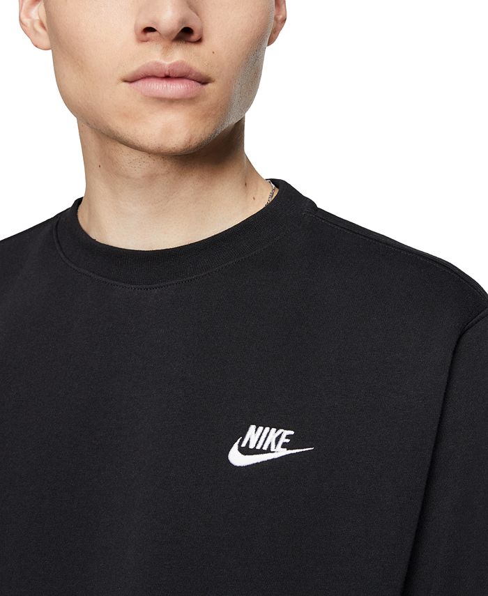 Nike Men's Club Fleece Crew Sweatshirt & Reviews - Activewear - Men ...