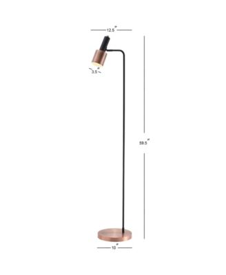 Brady 59.50" Metal LED Task Floor Lamp