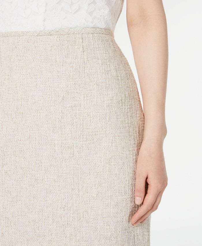 Calvin Klein Tweed Skirt - Macy's