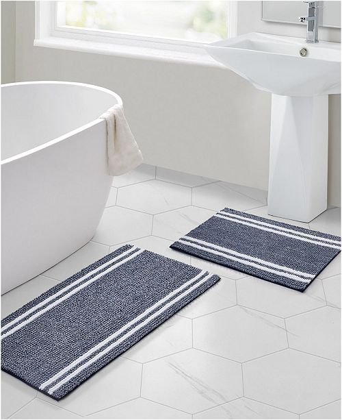 Vcny Home Stripe Noodle Bath Rug Collection Reviews Bath Rugs