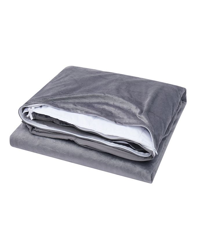 London Fog 15lb Weighted Blanket & Reviews Blankets & Throws Bed
