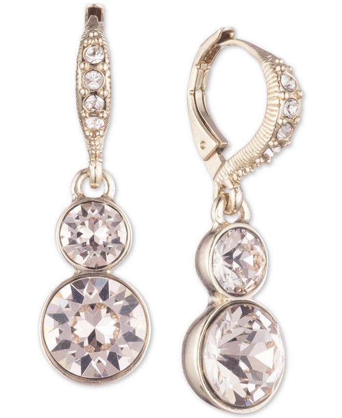 Givenchy Crystal Drop Earrings Macy's