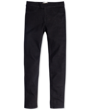 Levi's Babies' Toddler Girls Adjustable Waistband Stretch Denim Jeggings In Oxford
