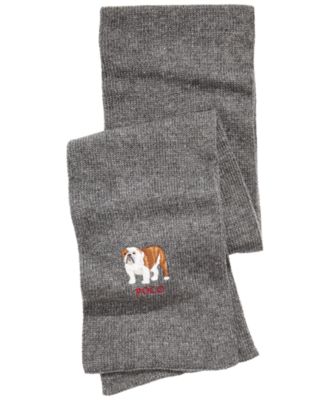 polo bulldog scarf