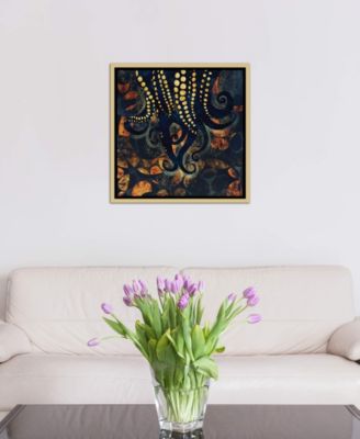 iCanvas Metallic Ocean I by Spacefrog Designs Gallery-Wrapped Canvas Print