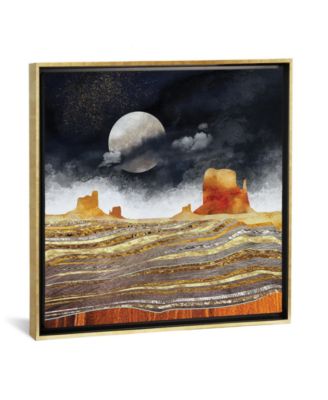 Metallic Desert by Spacefrog Designs Gallery-Wrapped Canvas Print - 26" x 26" x 0.75"