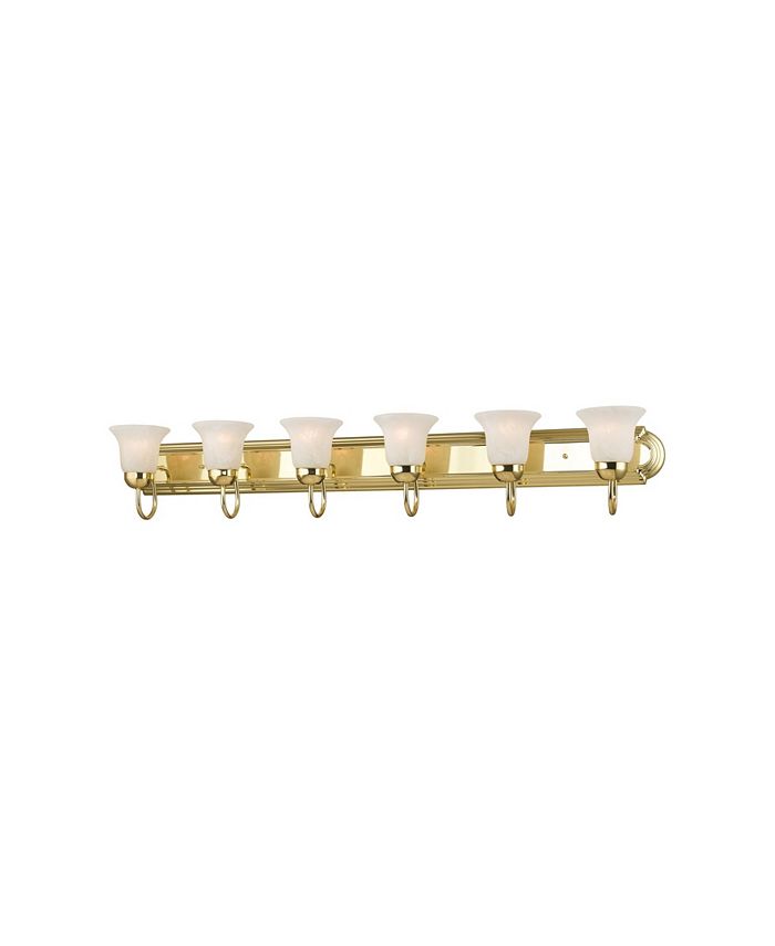 Livex - Riviera 6-Light Bath Vanity Fixture