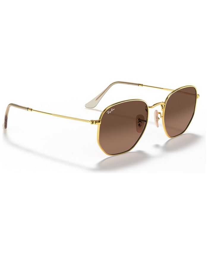 Ray-Ban Unisex Sunglasses, RB3548N HEXAGONAL FLAT LENSES & Reviews ...