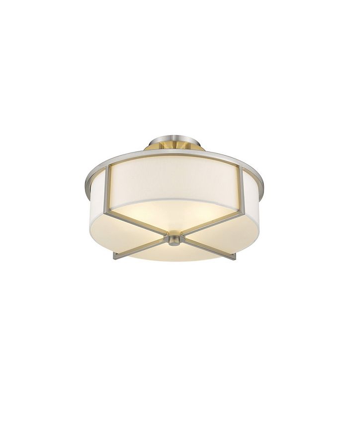 Livex - Wesley 3-Light Ceiling Mount