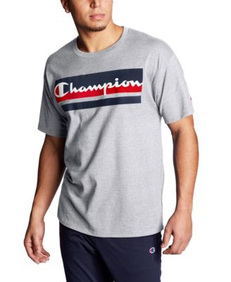 Champion Men's Block-Logo T-Shirt 