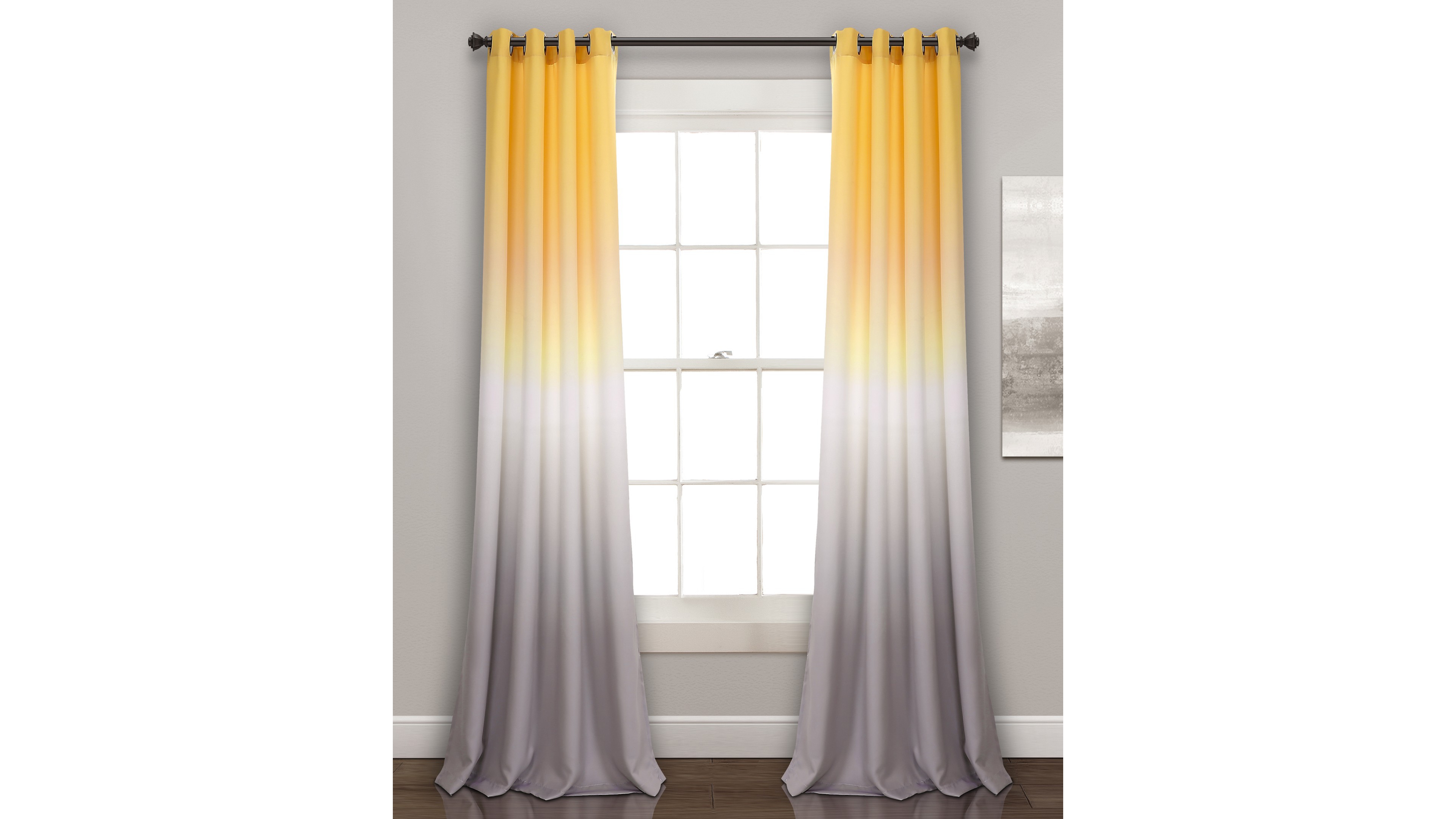 Ombre Fiesta 52" x 84" Curtain Set