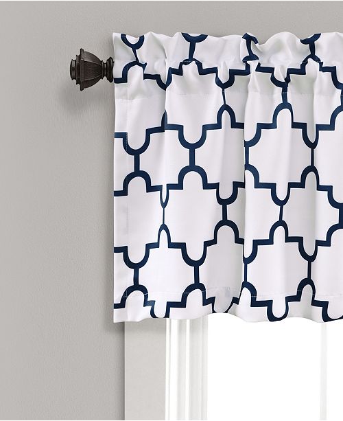 Lush Decor Bellagio 18 X 52 Geometric Print Valance Reviews