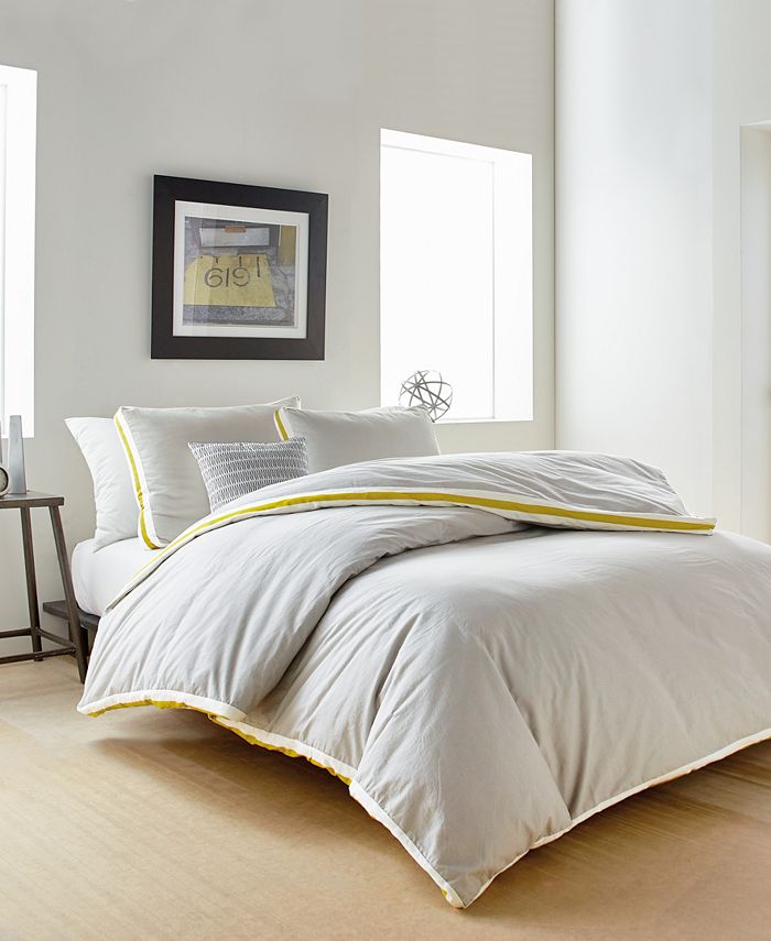 DKNY Stripe Full/Queen Comforter Set Macy's