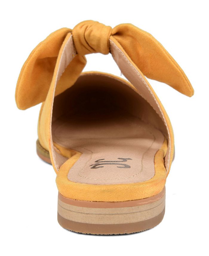 Jaylor Party Bow Slip-On Mules