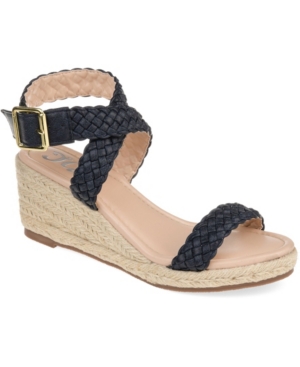 image of Journee Collection Women-s Comfort Evolet Wedges Women-s Shoes