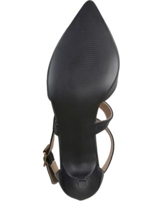 Women's Riva Crisscross Strap Pointed Toe Pumps