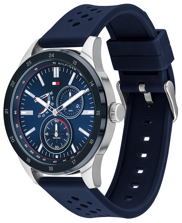 tommy hilfiger blue watch mens