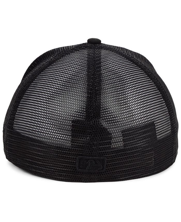New Era Pittsburgh Pirates Blackout Meshback 59FIFTY-FITTED Cap ...