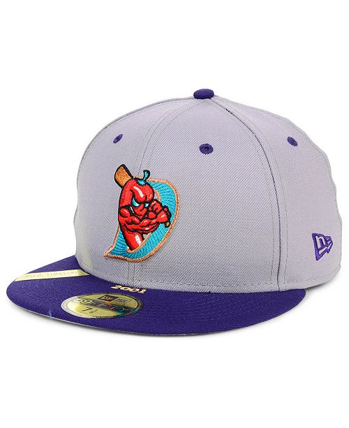 New Era El Paso Diablos MiLB 100TH Anniversary Patch 59FIFTYFITTED Cap