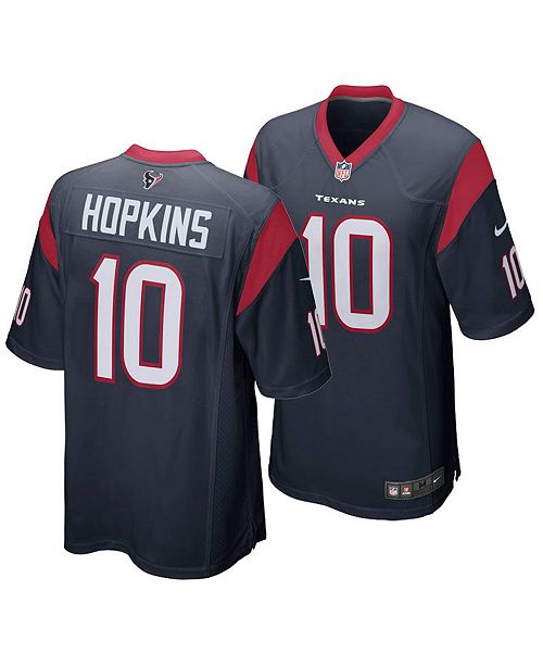 Nike Men S Deandre Hopkins Houston Texans Game Jersey Reviews Sports Fan Shop By Lids Men Macy S