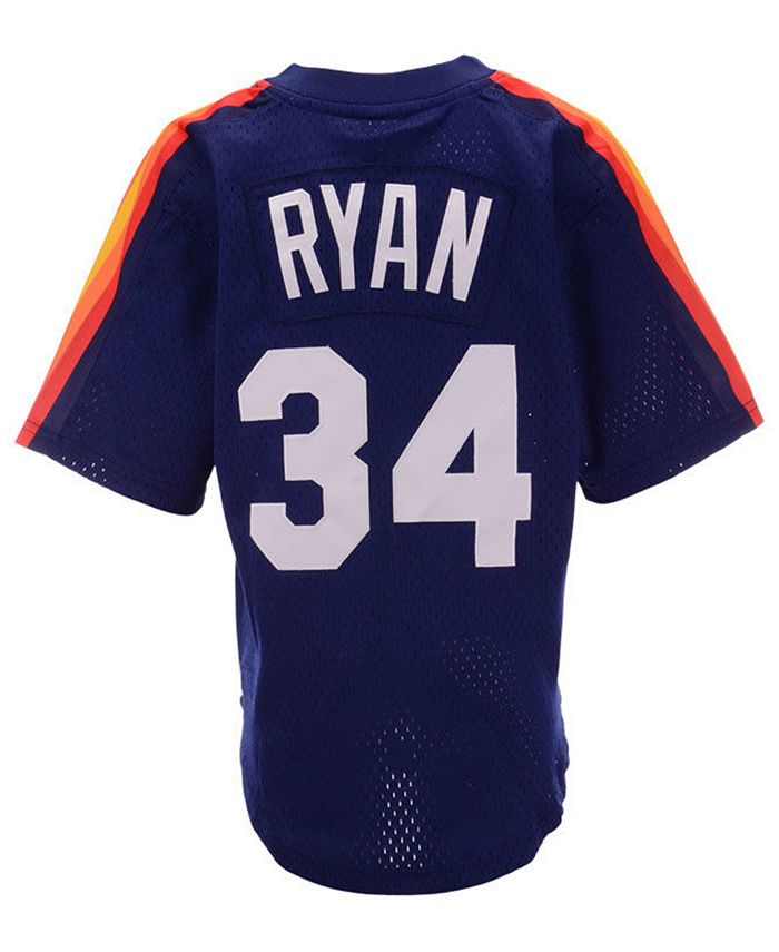 Men's Nolan Ryan Houston Astros Authentic Gray Road Jersey