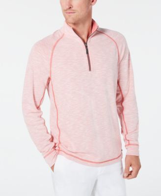 tommy bahama reversible quarter zip