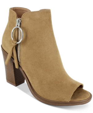 Size 8 M ESPRIT Womens Neely Peep Toe Ankle Chelsea Boots