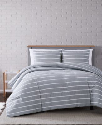 Truly Soft Maddow Stripe Full/Queen Comforter Set - Macy's