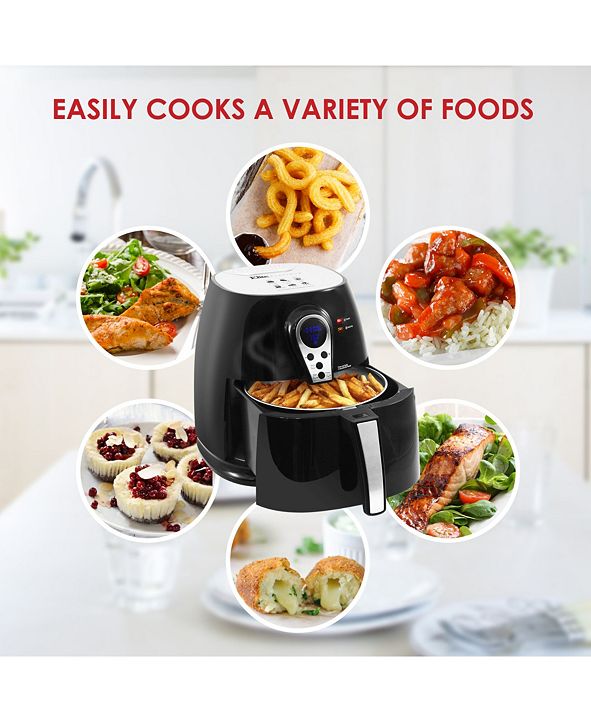 Elite by MaxiMatic Elite Platinum 3.2 Quart Digital Air Fryer