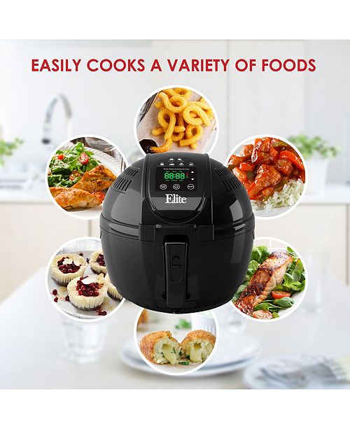 Elite by MaxiMatic Elite Platinum 3.5 Quart Digital Air Fryer
