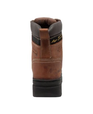 Men's 6" Brown Steel Toe Work Boot - 1977