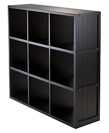 3 x 3 Cube Shelf Wainscoting Panel