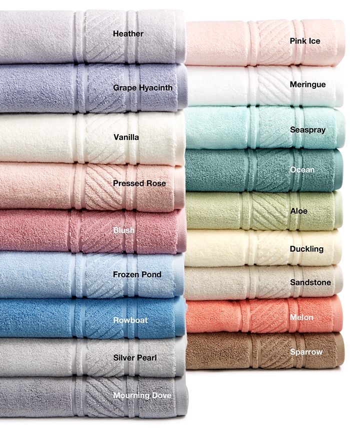 Martha Stewart Collection Spa 100 Cotton Bath Towel, 30" x 54