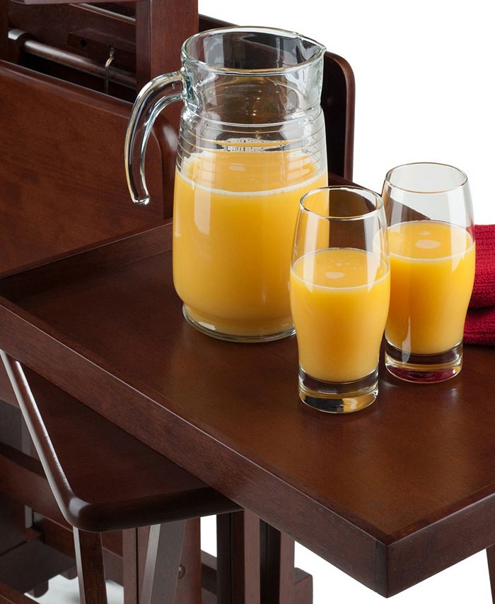 Winsome 6Piece Snack Table Set Macy's