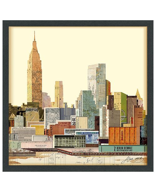 Empire Art Direct New York City Skyline Dimensional Collage Wall