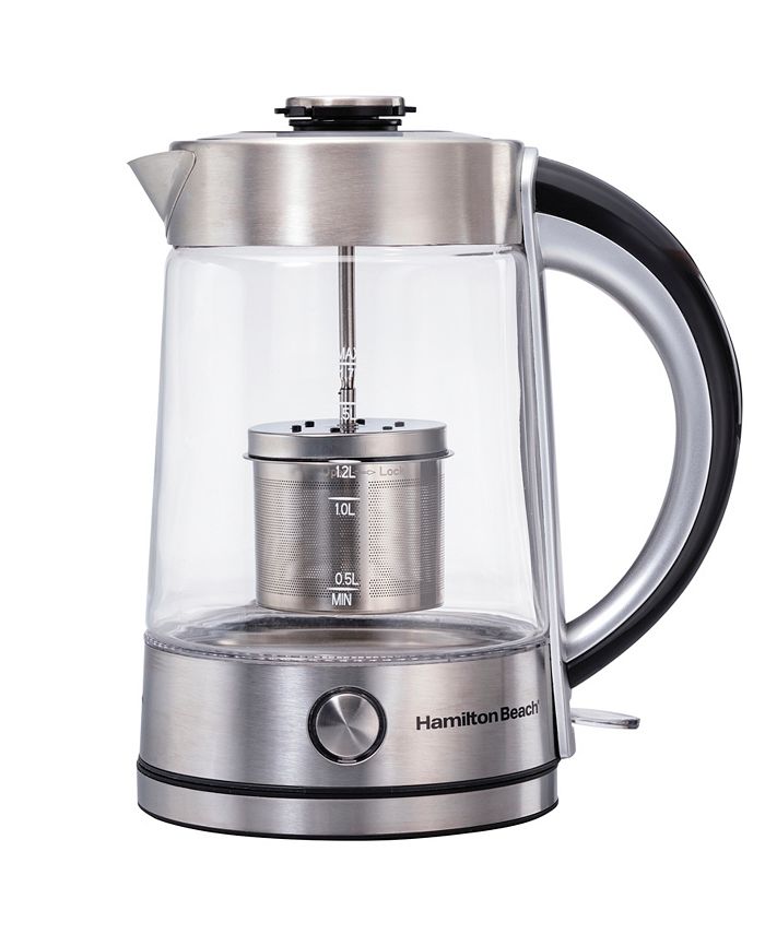 Hamilton Beach Electric Kettle, 1 Liter Capacity, Stainless Steel NEW