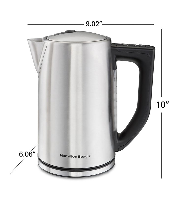 Hamilton Beach 1.7L Variable Temperature Kettle Macy's